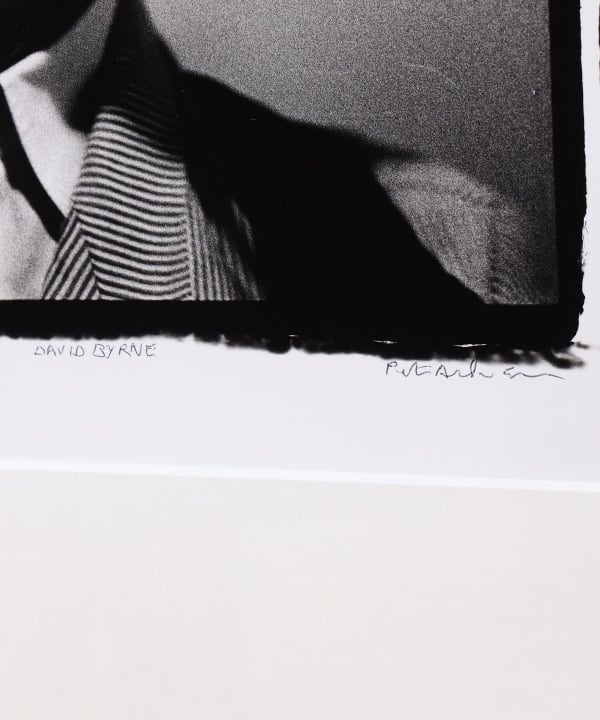 rockarchive / David Byrne Photo by Peter Anderson A2サイズ TALK001PEAN