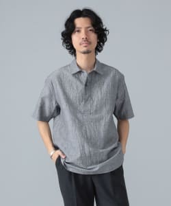 【別注】TURN A / ミニチェック ショートスリーブ プルオーバー シャツ