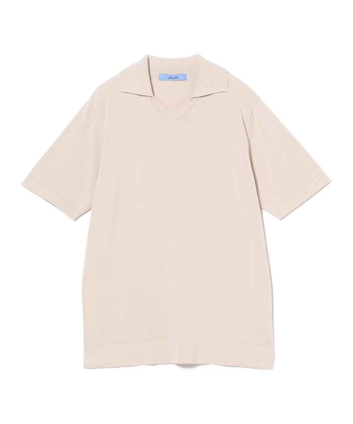 【別注】Blu Bre ブル ブレ / ツイストコットン ソリッド スキッパーポロシャツ シャツ・ブラウス MEN ECRU XL 【別注】Blu Bre ブル ブレ / ツイストコットン ソリッド スキッパーポロシャツ シャツ・ブラウス MEN ECRU XL