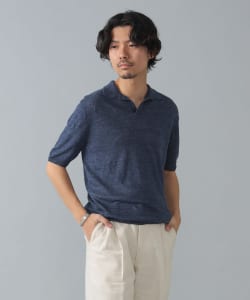 GRAN SASSO / リネン スキッパー ニット