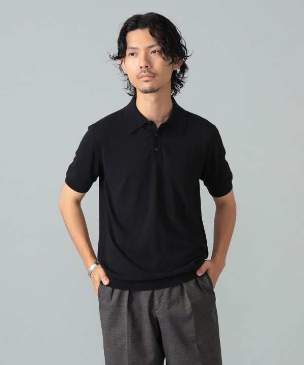 roberto collina イエロー ポロシャツ Roberto Collina ショートスリーブ ポロシャツ | イエロー
