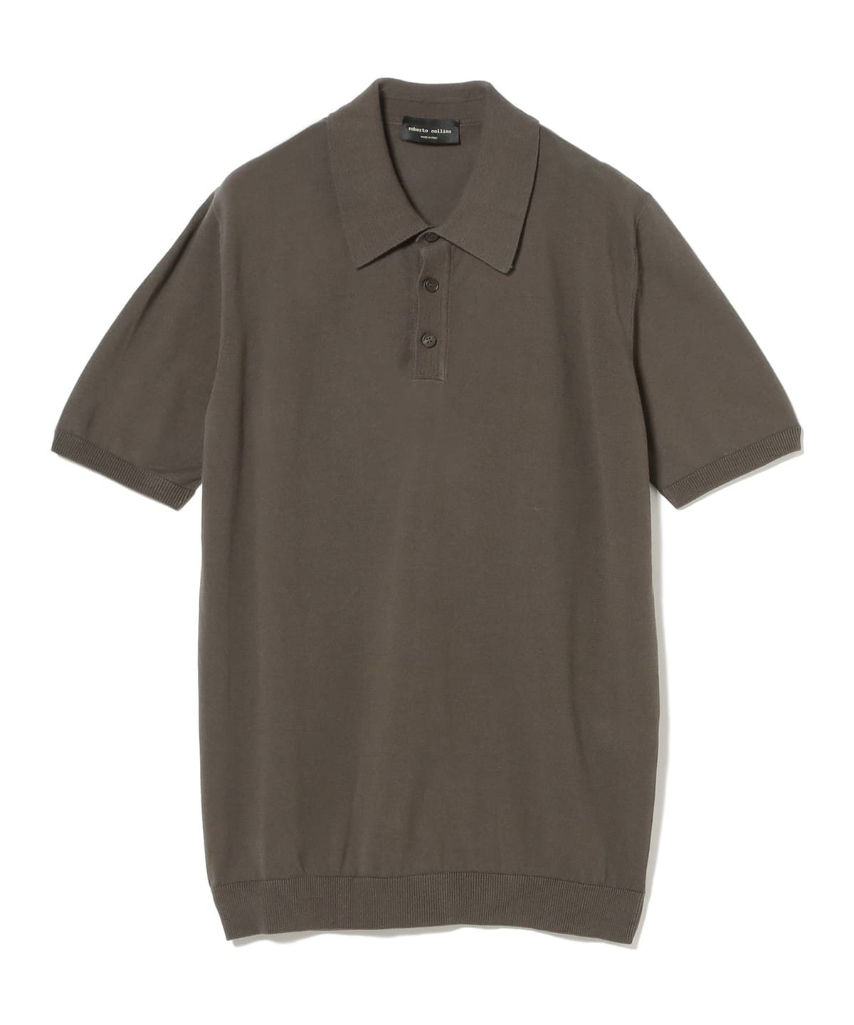 ROBERTO COLLINA ロベルトコリーナ / コットン ニットポロシャツ シャツ・ブラウス MEN MORO/1008 52 ROBERTO COLLINA ロベルトコリーナ / コットン ニットポロシャツ シャツ・ブラウス MEN MORO/1008 52
