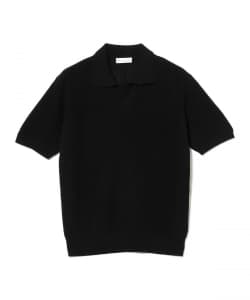 ROBERTO COLLINA / リネンミックス スキッパー ポロシャツ