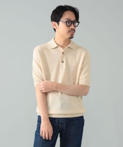 FILIPPO DE LAURENTIIS / リネンコットン ポロシャツ