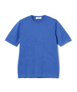 GRAN SASSO / 12 gauge crew neck knit T-shirt