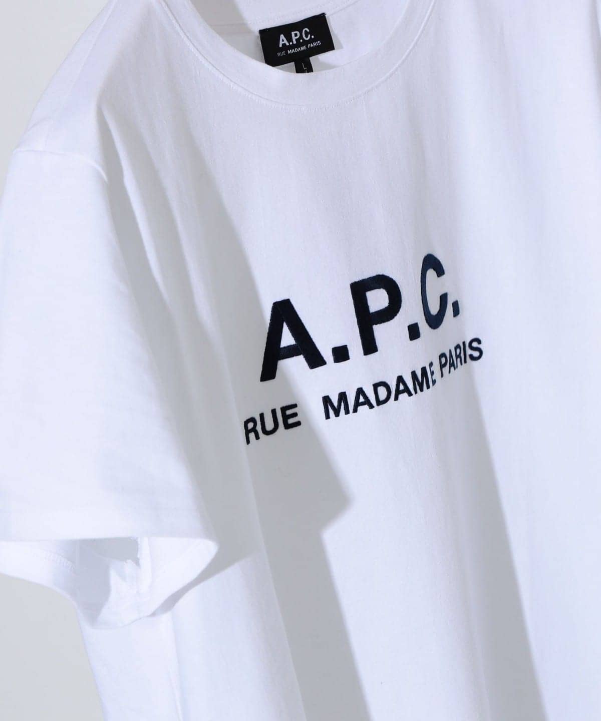 Brilla per il gusto（ブリッラ ペル イル グスト）A.P.C. / RUE MADAME ロゴ刺繍 クルーネック Tシャツ（Tシャツ・カットソー  プリントTシャツ）通販｜BEAMS