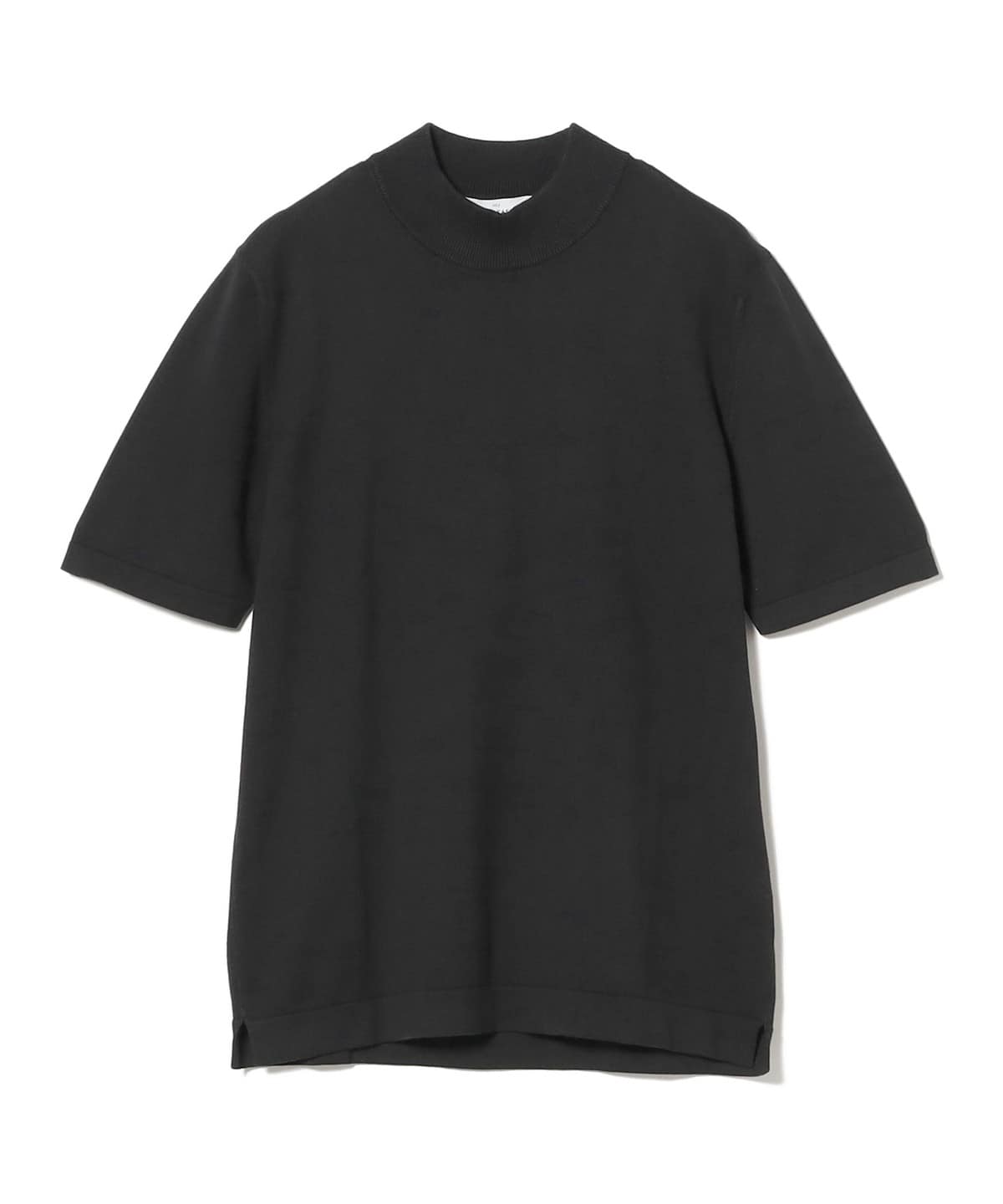 GRAN SASSO グランサッソ / 12ゲージ モックネック ニット Tシャツ Tシャツ・カットソー MEN BLACK/099 44 GRAN SASSO グランサッソ / 12ゲージ モックネック ニット Tシャツ Tシャツ・カットソー MEN BLACK/099 44