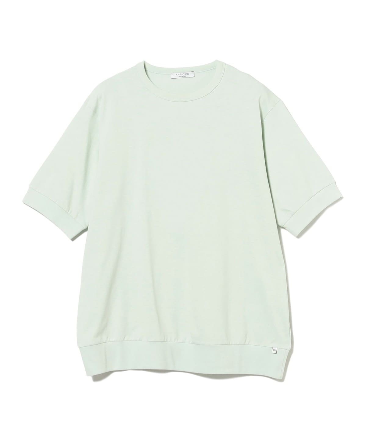 【販売店舗限定】ANTICIPO / コットンスムース クルーネック Tシャツ Tシャツ・カットソー MEN MINT/510 44 【販売店舗限定】ANTICIPO / コットンスムース クルーネック Tシャツ Tシャツ・カットソー MEN MINT/510 44