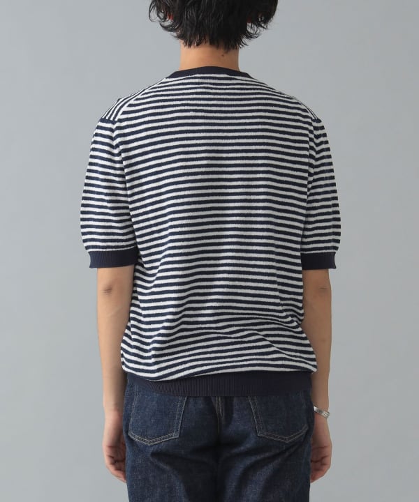 【美品】Brilla per il gusto ブリッラボーダーTシャツXL Brilla per il gusto（ブリッラ ペル イル グスト）FILIPPO DE