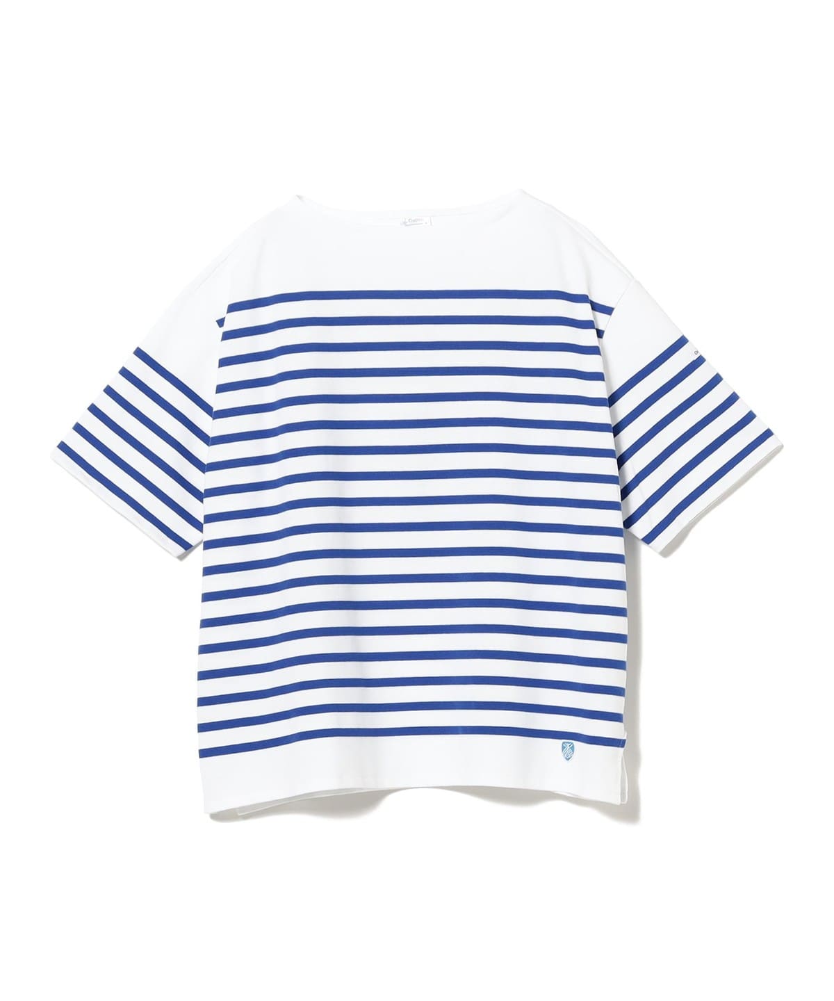 ORCIVAL オーシバル / ボートネック ショートスリーブ プルオーバー Tシャツ・カットソー MEN WHITExBLUE 3 ORCIVAL オーシバル / ボートネック ショートスリーブ プルオーバー Tシャツ・カットソー MEN WHITExBLUE 3