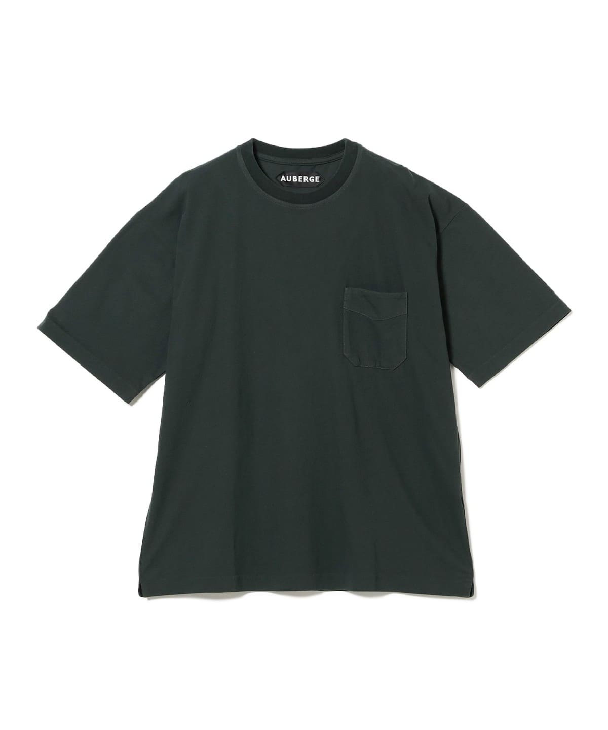 AUBERGE オーベルジュ / ADAN クルーネック Tシャツ Tシャツ・カットソー MEN D. GRN 38 AUBERGE オーベルジュ / ADAN クルーネック Tシャツ Tシャツ・カットソー MEN D. GRN 38