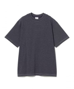 Yonetomi / ガーメントダイ ボーダー Tシャツ
