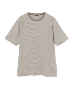 コットンヘンプ ミニボーダー Tシャツ