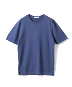▲GRAN SASSO / クルーネック ニット Ｔシャツ
