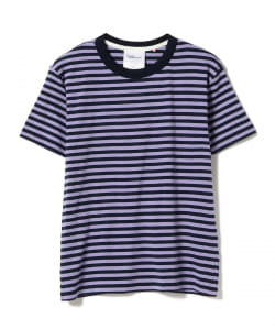 MAISON CORNICHON / 別注 ボーダー クルーネック Tシャツ
