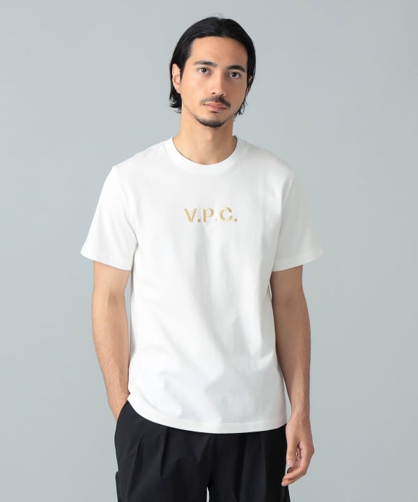 新品 A.P.C. × RELUME T-SHIRT ロゴ刺繍T ホワイト - メルカリ