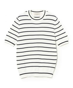 GRAN SASSO / コットン 8ゲージ クルーネック カットソー