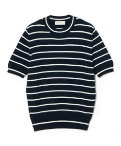 GRAN SASSO / コットン 8ゲージ クルーネック カットソー