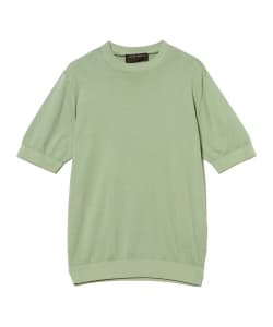 FILIPPO DE LAURENTIIS / コットン ガーメントダイ ニット Tシャツ