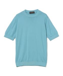 FILIPPO DE LAURENTIIS / コットン ガーメントダイ ニット Tシャツ