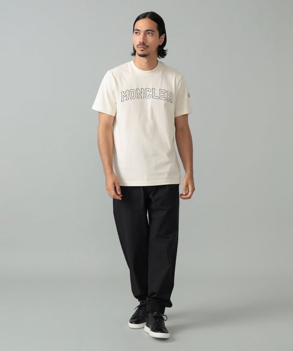 MONCLER / ロゴ Tシャツ Model：H181cm　Size：L