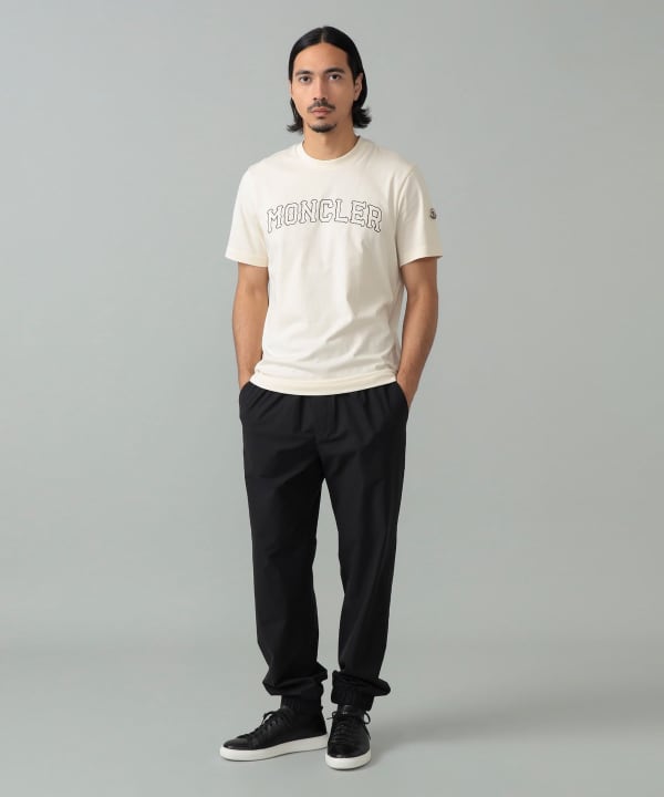 MONCLER / ロゴ Tシャツ Model：H181cm　Size：L