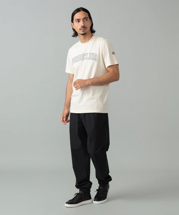 MONCLER / ロゴ Tシャツ Model：H181cm　Size：L