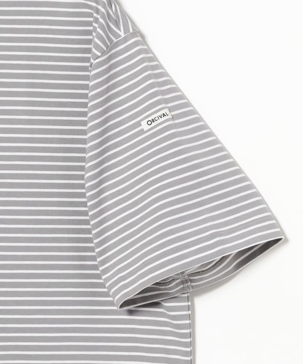 ORCIVAL / ストレッチコットン ボーダー Tシャツ