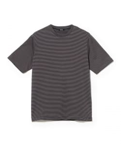 コットン ボーダー クルーTシャツ