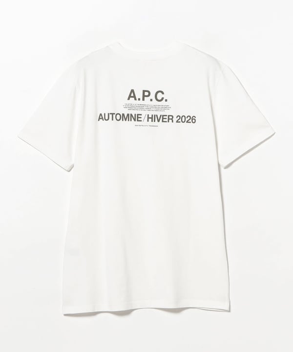 A.P.C. / AUTOMNE 26 バックプリントTシャツ