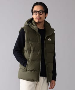 ▲PYRENEX / SPOUTNIC フーデット ダウンベスト