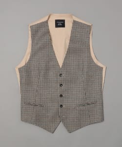 TAGLIATORE × Brilla per il gusto / 別注 ガンクラブチェック ジレ