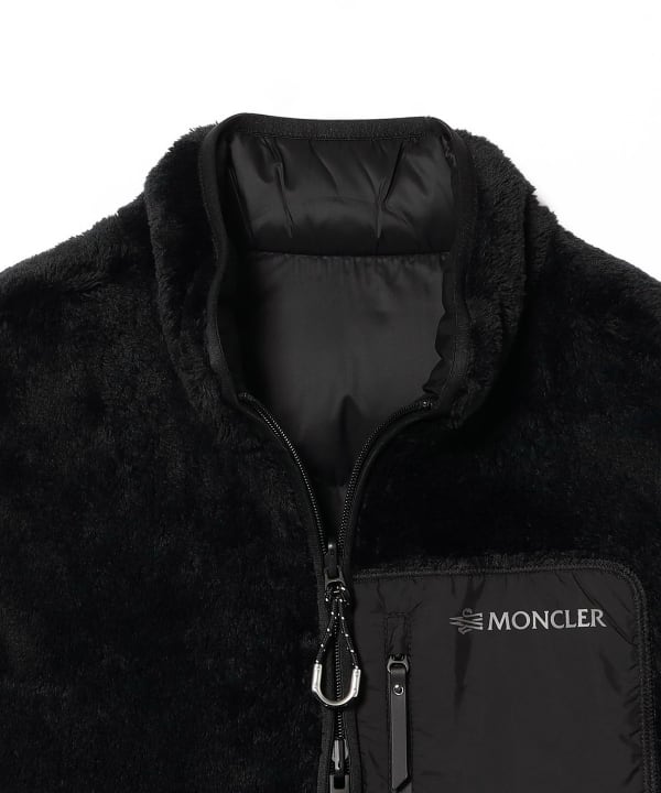 MONCLER / リバーシブル フリース ダウンベスト