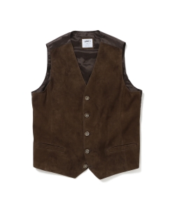 ▲EMMETI / 別注 MICHELE スエードシングルジレ