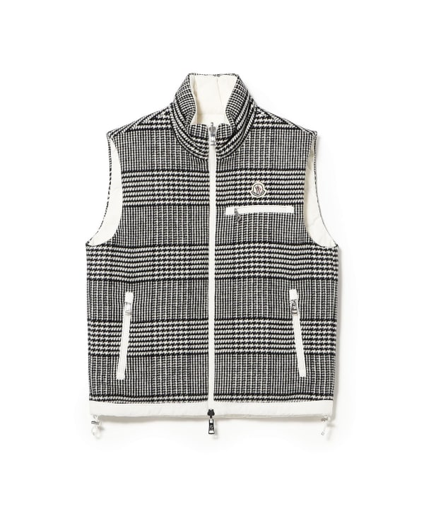 MONCLER / GIENAH リバーシブル ダウンベスト