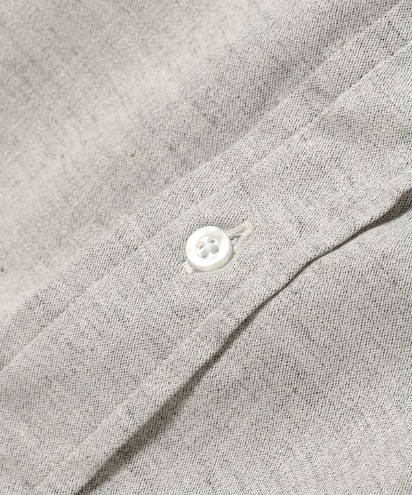 FAR EAST MANUFACTURING/青年布灰色扣领衬衫