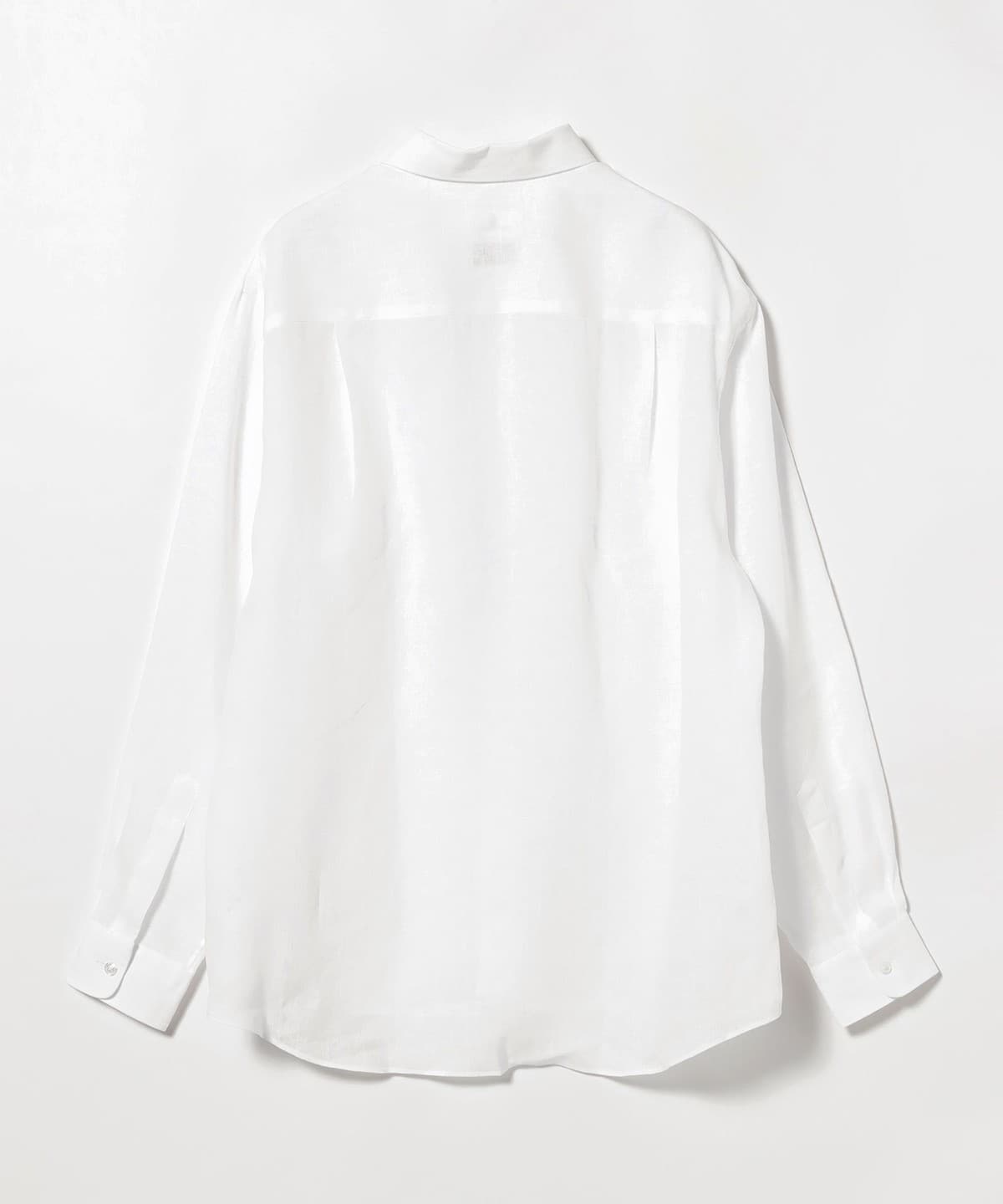 【WHITE/1A】COLONY CLOTHING / 別注 リネン ワンピースカラー シャツ Brilla per il gusto（ブリッラ ペル イル グスト）【別注】COLONY