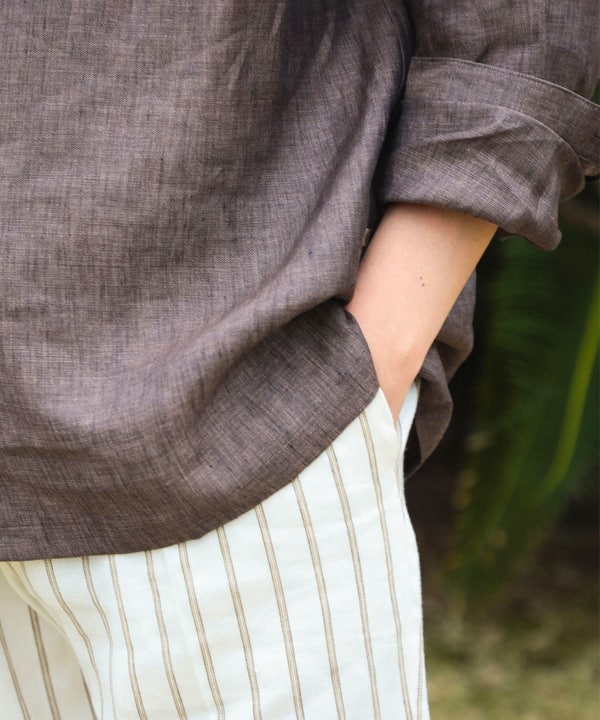 COLONY CLOTHING リネンスキッパーシャツ　Mサイズ OUTLET】【SALE】COLONY CLOTHINGコロニークロージング