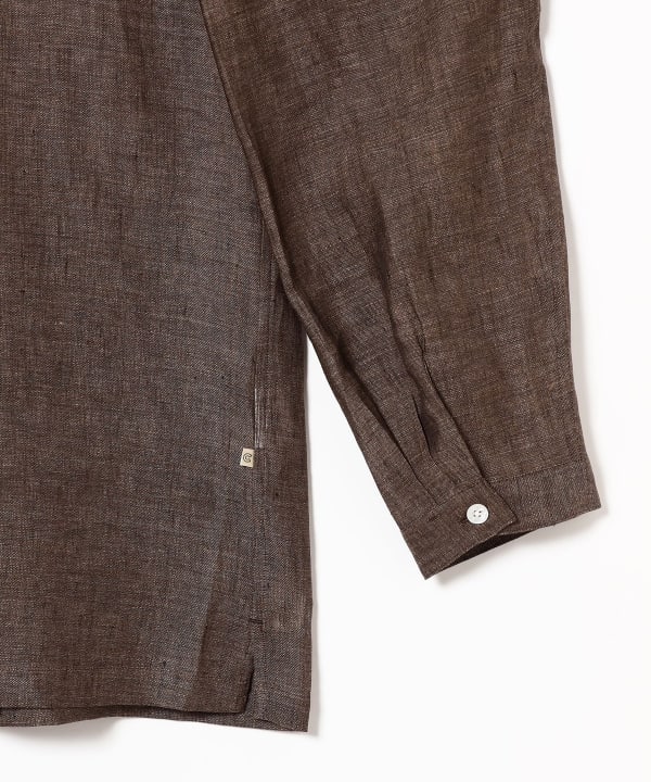 COLONY CLOTHING リネンスキッパーシャツ　Mサイズ OUTLET】【SALE】COLONY CLOTHINGコロニークロージング スキッパー