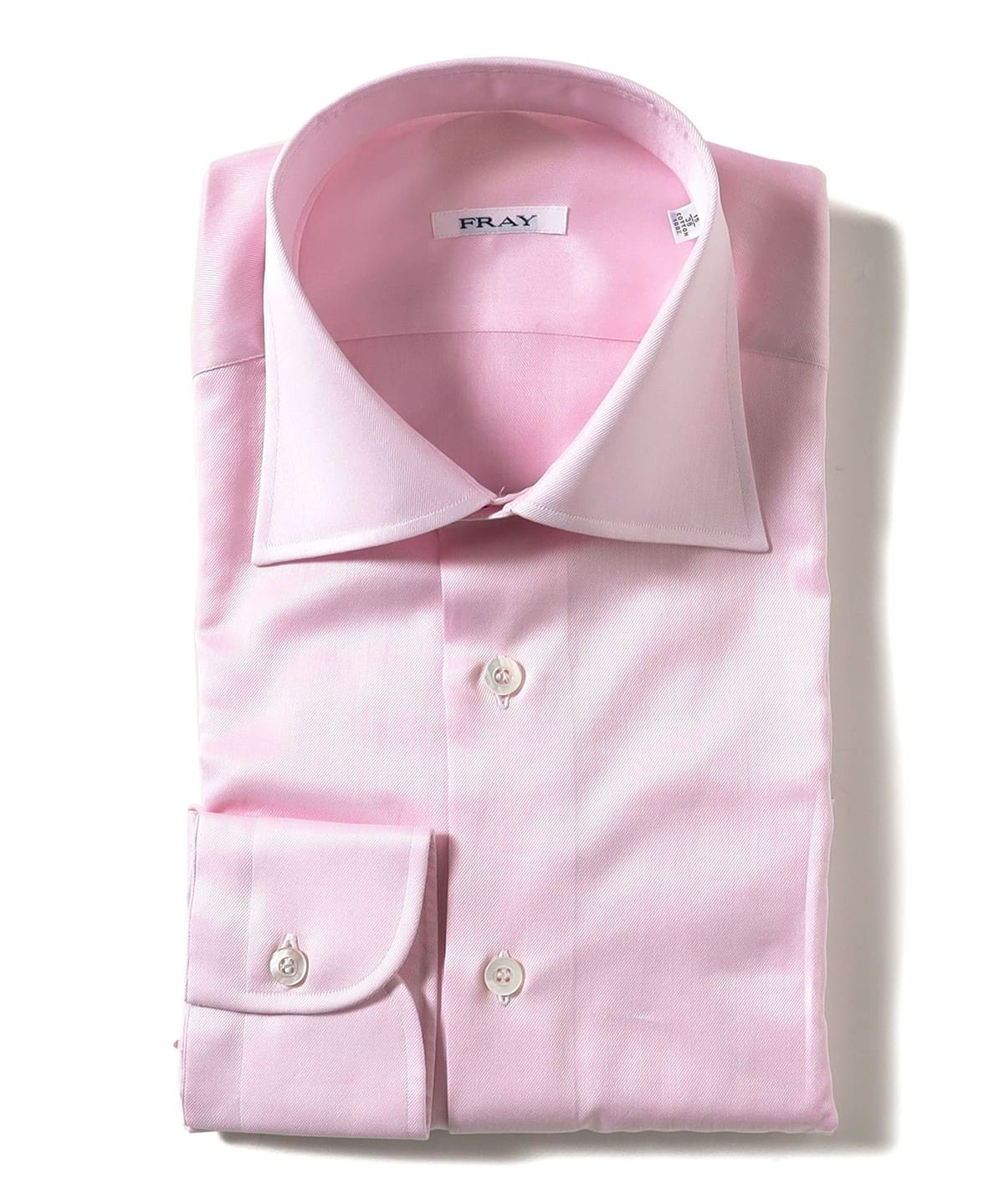 FRAY フライ / UGO ツイル セミワイドカラーシャツ シャツ・ブラウス MEN PINK/23 40 FRAY フライ / UGO ツイル セミワイドカラーシャツ シャツ・ブラウス MEN PINK/23 40