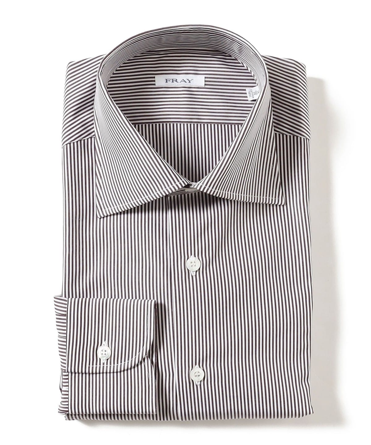FRAY フライ / UGO コットン キャンディストライプ セミワイドカラーシャツ シャツ・ブラウス MEN NAVY/50 38 FRAY フライ / UGO コットン キャンディストライプ セミワイドカラーシャツ シャツ・ブラウス MEN NAVY/50 38