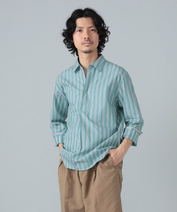 Tostalgic Clothing カラーシャツ グリーン&イエロー2枚セット Tostalgic Clothing カラーシャツ グリーン&イエロー2枚セット