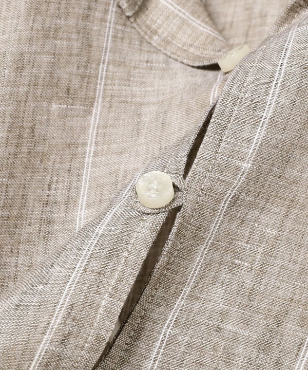 【極美品】Massimo d'Augusto ストライプシャツ XS Brilla per il gusto（ブリッラ ペル イル グスト）Massimo d