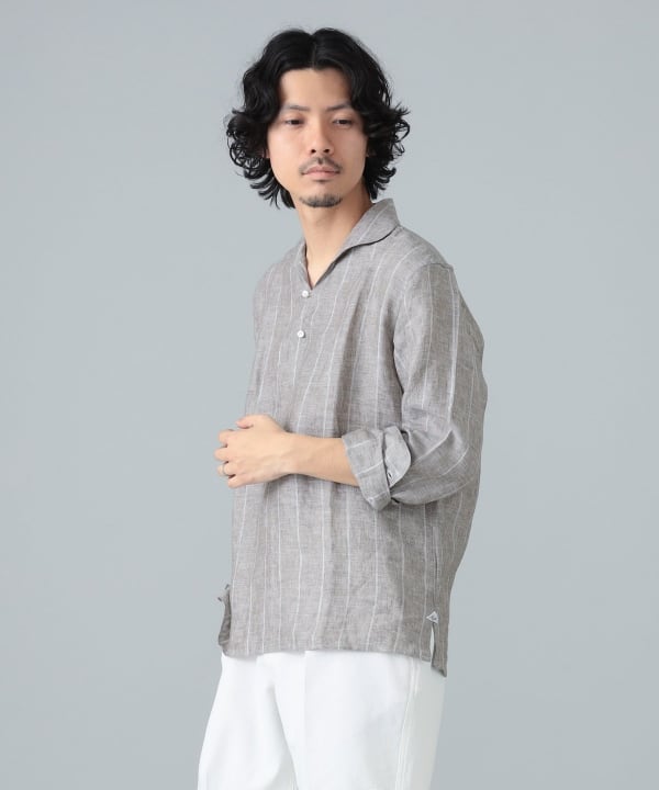 ち*ー様 Massimo d'Augusto ストライプシャツ XL Brilla per il gusto（ブリッラ ペル イル グスト）Massimo d