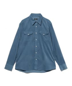 コーデュロイ ウエスタンシャツ