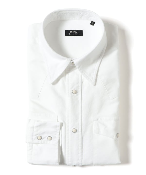 Cotton Oxford Western Shirt