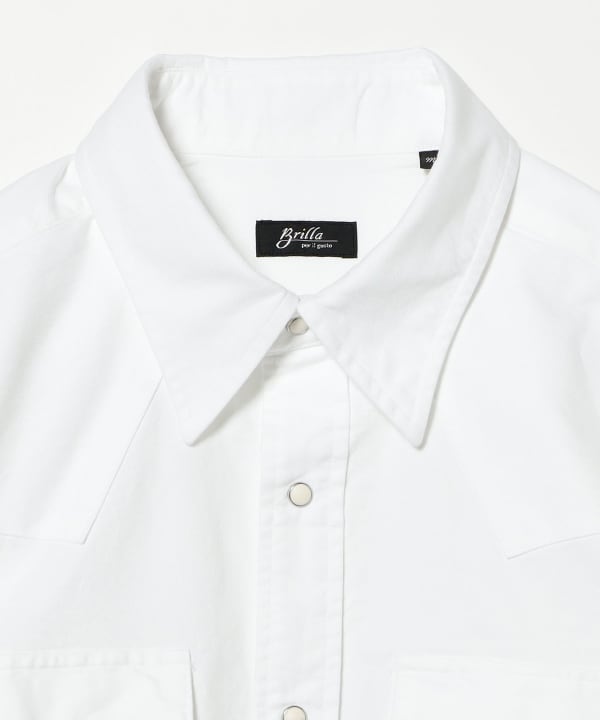 Cotton Oxford Western Shirt