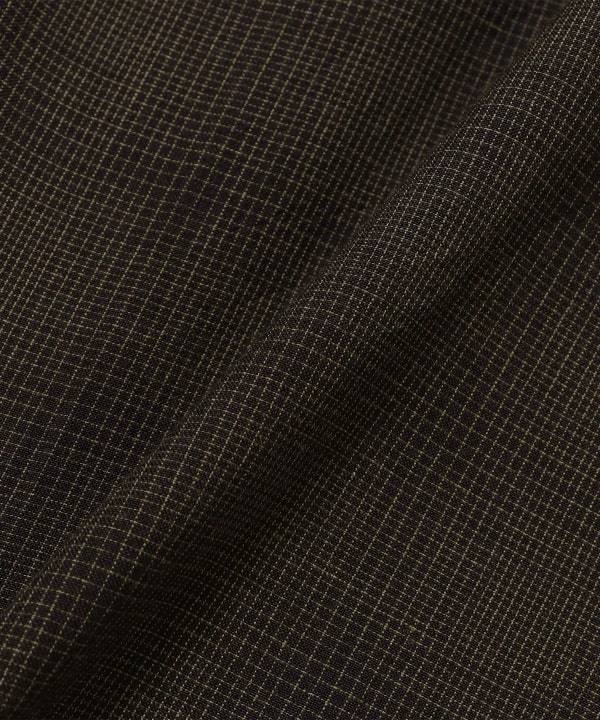 INDIA INDUSTRY /棉質格子立領襯衫