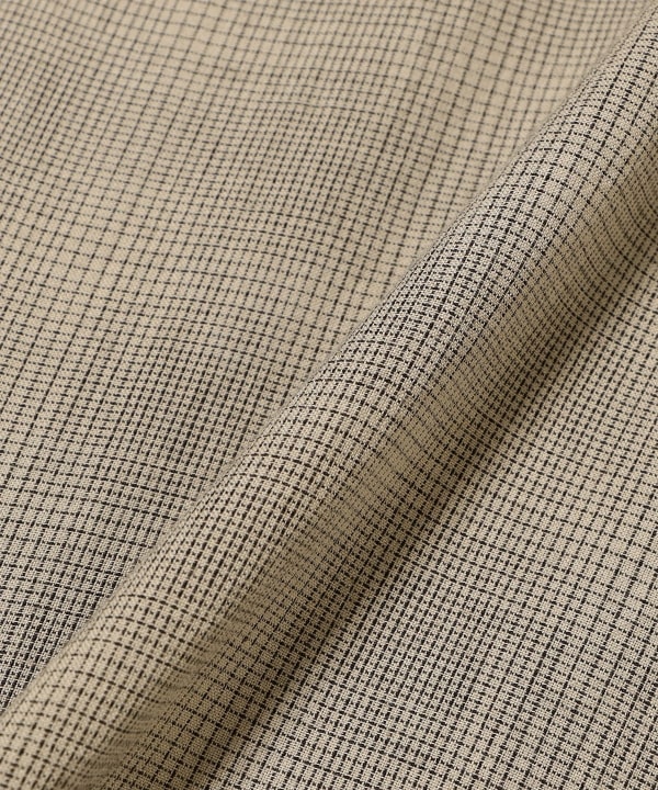 INDIA INDUSTRY /棉質格子立領襯衫