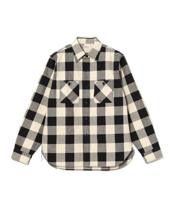 FAR EAST MANUFACTURING / コットン バッファローチェック ワークシャツ